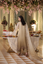 Sabeen – Maria.B Inspired Embroidered Chiffon 3 Piece Suit | Unstitched