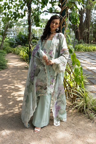 Aiza – Elaaf Inspired Mint Lawn Suit