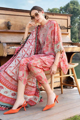 Lawn 3 piece unstitched digital printed suit - Kapra Collection