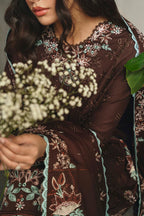 03-Lawn Suit With Thready Embroidery | Unstitched