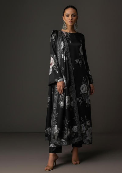 Shamoze Silk 3Piece Digital Printed Dress