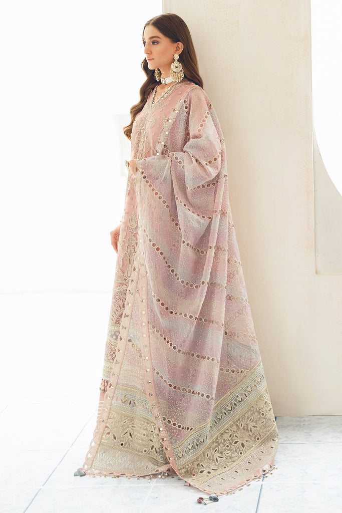 Jazmin Peach Formal Wear Organza