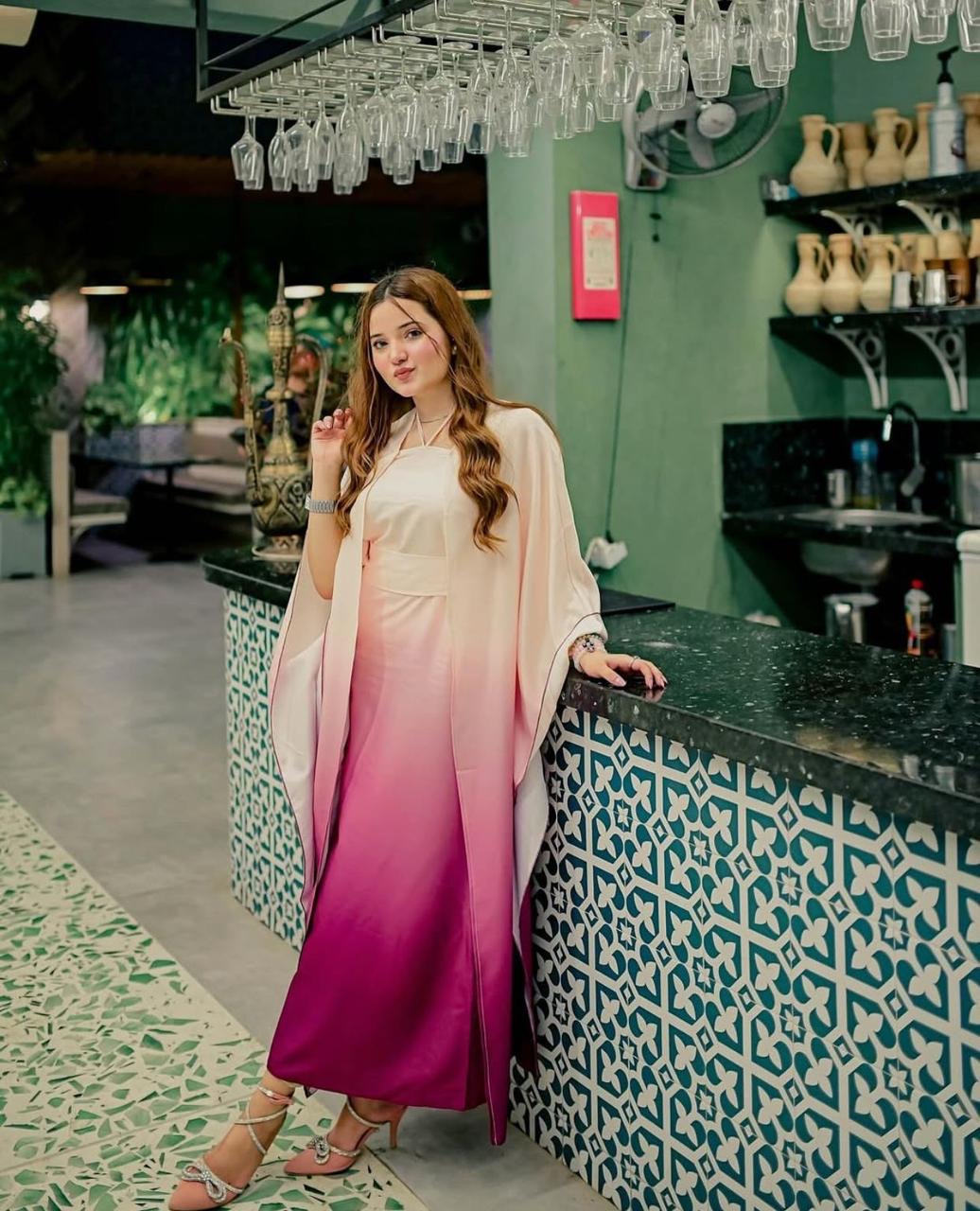 Rabeeca Silk tow tone - Kapra Collection