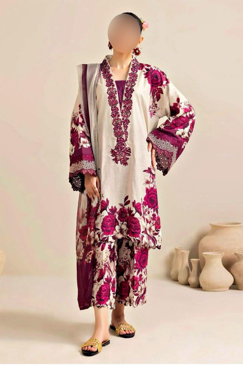 Shamoze Silk 3Piece Printed Dress