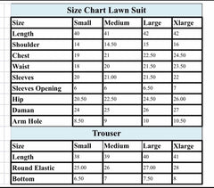 STITCHED M Print Luxury 3 piece Trend