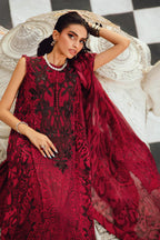 3 Piece Unstitched Embroidered Lawn Suit - Kapra Collection