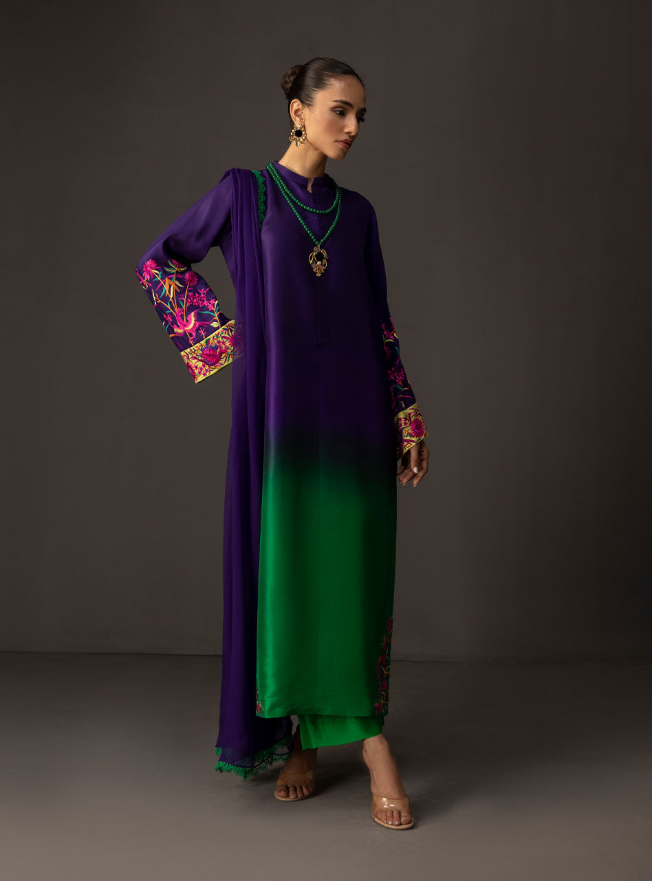 Amethst symphony Shamoze Silk 2 Tone