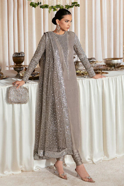 Lucent Raw Silk Grey - Kapra Collection