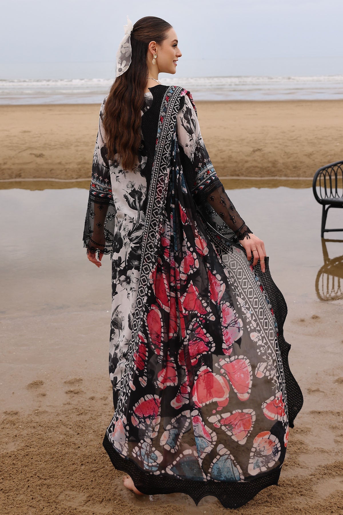 Nureh Lawn Unstitched Dress