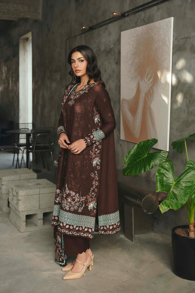 03-Lawn Suit With Thready Embroidery | Unstitched