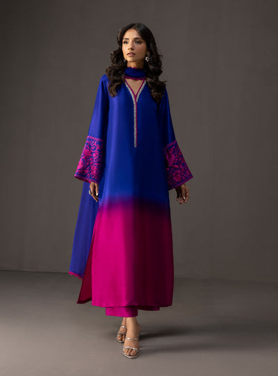 Fuchsia sapphire Shamoze Silk 2 Tone
