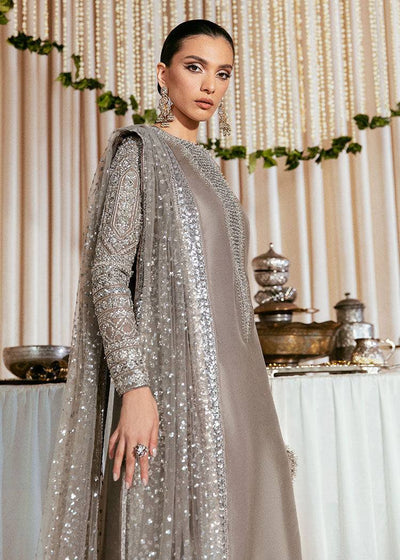Lucent Raw Silk Grey - Kapra Collection