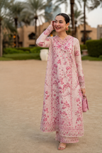 Aafreen – Blush Rose Embroidered Chikankari Lawn Suit