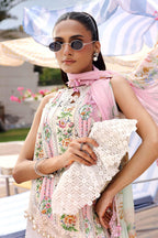 Maria.B Inspired Areej – Embroidered Lawn & Chiffon Suit