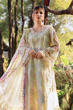 03-Piece Digital Printed Lawn Dress - Kapra Collection