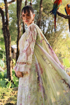 03-Piece Digital Printed Lawn Dress - Kapra Collection