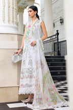Maria.B Inspired Areej – Embroidered Lawn & Chiffon Suit