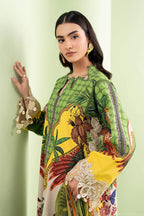 Digital Printed Lawn 03-Piece Dress - Kapra Collection