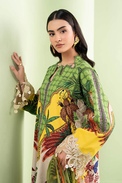 Digital Printed Lawn 03-Piece Dress - Kapra Collection
