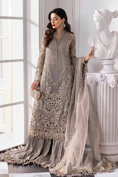 03-Piece Embroidered Organza Suit Ready To Wear