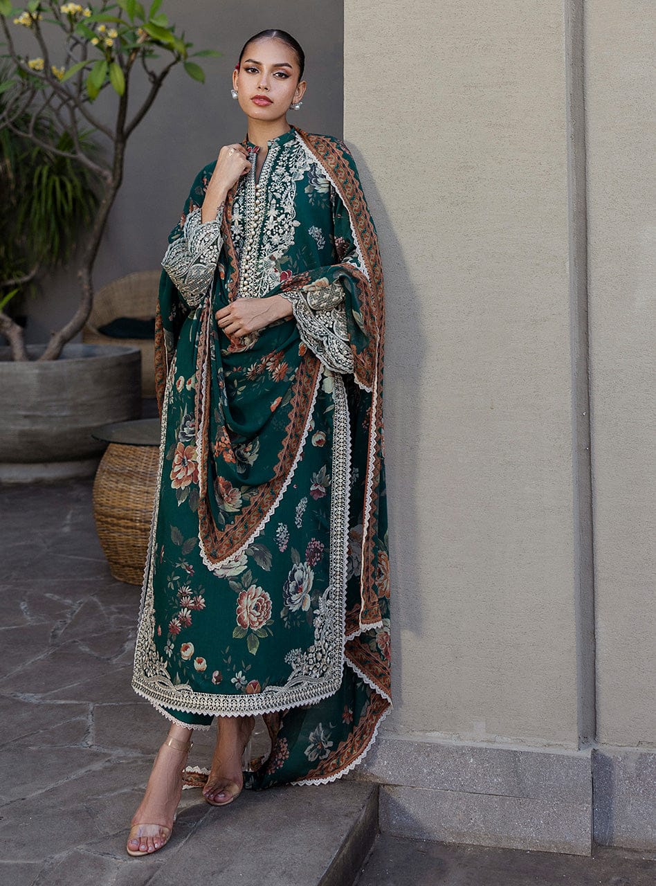 Lawn 3Piece Unatitched Dress