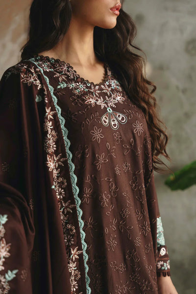 03-Lawn Suit With Thready Embroidery | Unstitched