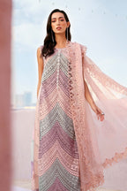 03-Piece Lawn Suit With Embroidery - Kapra Collection