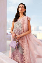 03-Piece Lawn Suit With Embroidery - Kapra Collection