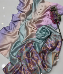 Shamoze Silk Tie-Dye Digital Printed