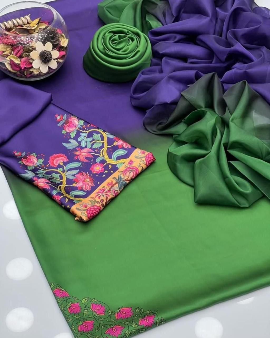 Amethst symphony Shamoze Silk 2 Tone