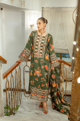 Aneela's Lawn 3Piece Dress