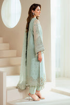 03-Piece Chiffon Suit With Embroidery | Unstitched