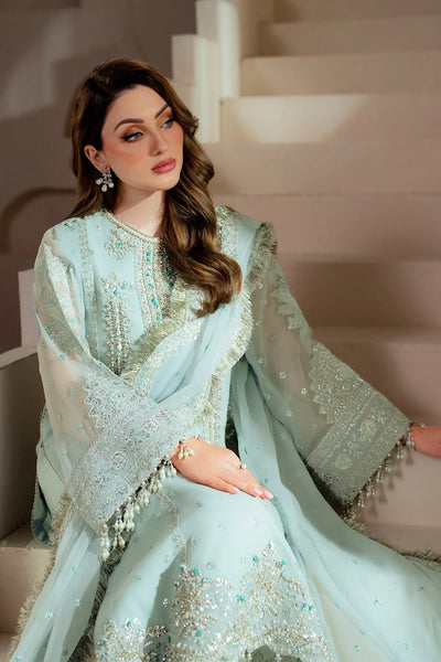 03-Piece Chiffon Suit With Embroidery | Unstitched