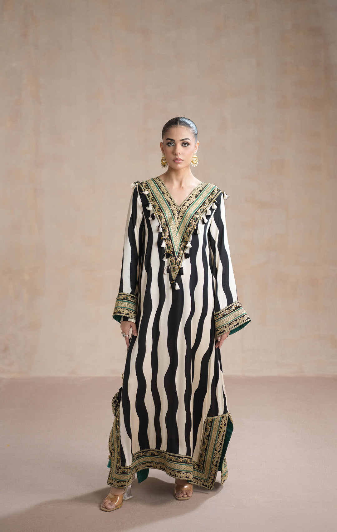 Amara & Sara Luxury Silk Unstitched Dress