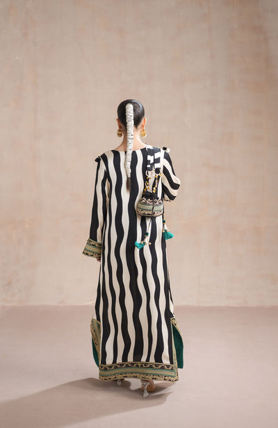 Amara & Sara Luxury Silk Unstitched Dress