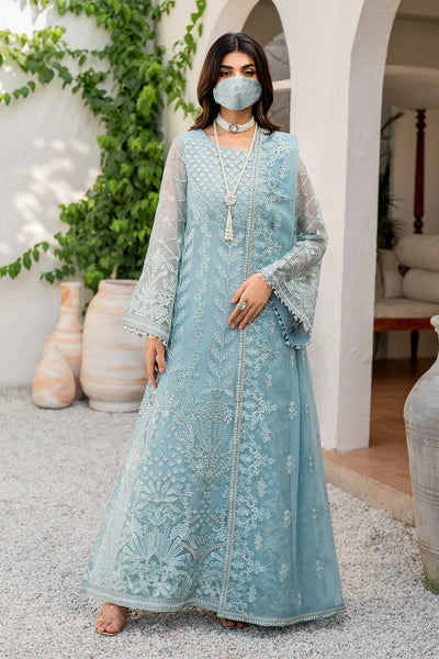 03-Chiffon Suit With Heavy Embroidery | Unstitched