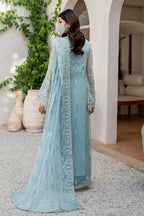 03-Chiffon Suit With Heavy Embroidery | Unstitched