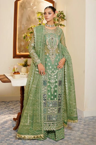 Maryams Unstitched Embroidered Formal 3 Piece Suit - Kapra Collection