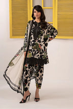Nashwa – Maria.B Inspired Noir Floral Lawn Suit