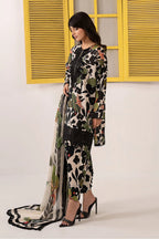Nashwa – Maria.B Inspired Noir Floral Lawn Suit