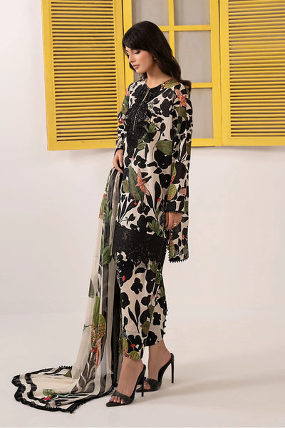 Nashwa – Maria.B Inspired Noir Floral Lawn Suit
