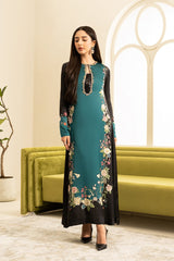 Lulusar Silk Digital Print & Add work