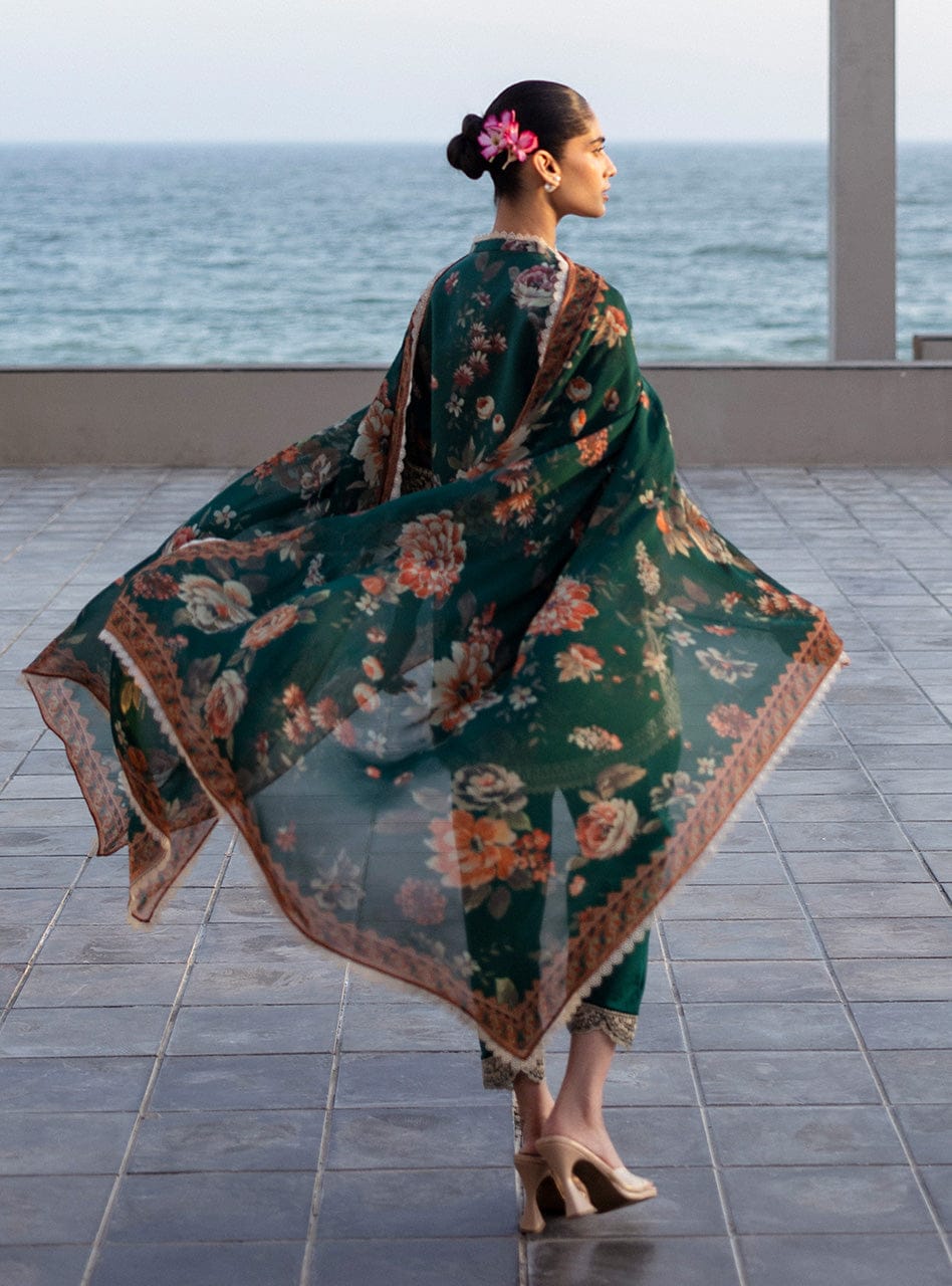 Lawn 3Piece Unatitched Dress