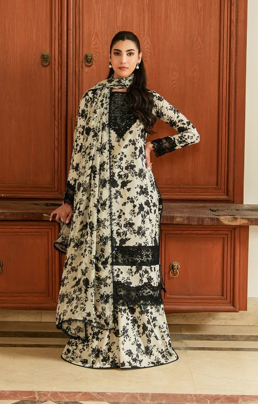 Aneela's Luxury Pure Lawn Emb Dress