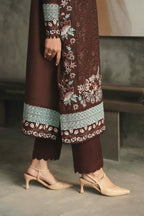 03-Lawn Suit With Thready Embroidery | Unstitched