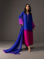 Fuchsia sapphire Shamoze Silk 2 Tone