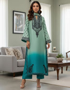 Mint Shamoze Silk 2 Tone