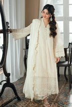 03-Piece Chiffon Suit With Embroidery | Unstitched