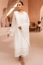03-Piece Embroiderd Chiffon Suit | Ready To Wear