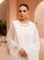 03-Piece Embroiderd Chiffon Suit | Ready To Wear